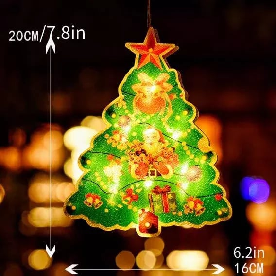 ŚWIĄTECZNE PRZEDSPRZEDAŻ TERAZ 40% ZNIŻKI🎄Świąteczne lampy wiszące na okno