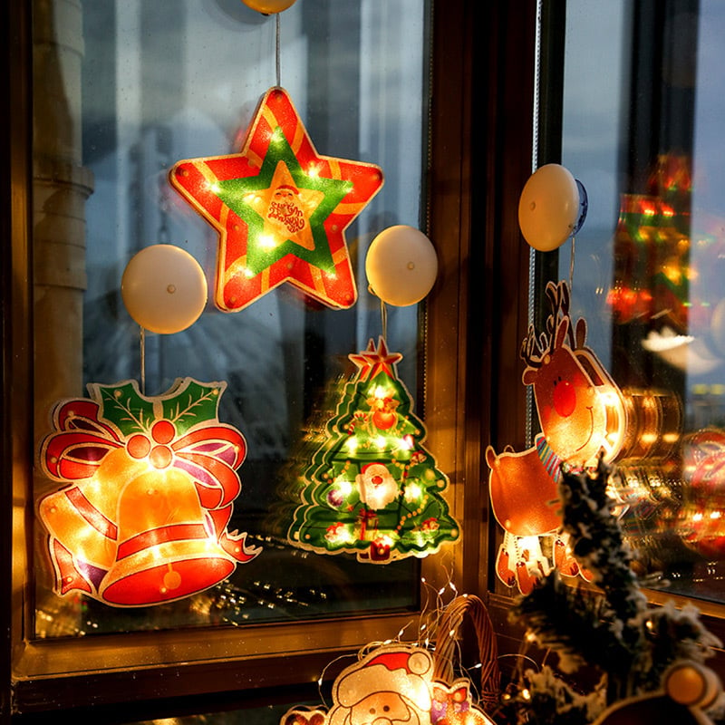 ŚWIĄTECZNE PRZEDSPRZEDAŻ TERAZ 40% ZNIŻKI🎄Świąteczne lampy wiszące na okno